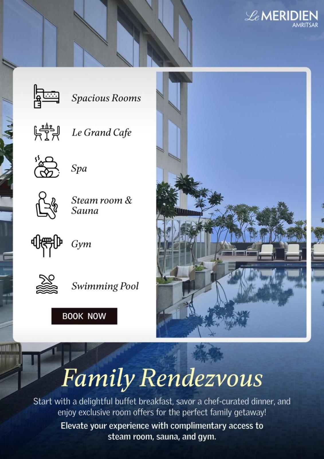 Le Meridien Amritsar Eksteriør bilde